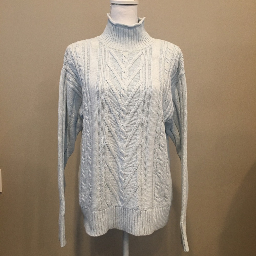 J. Crew cable knit sweater